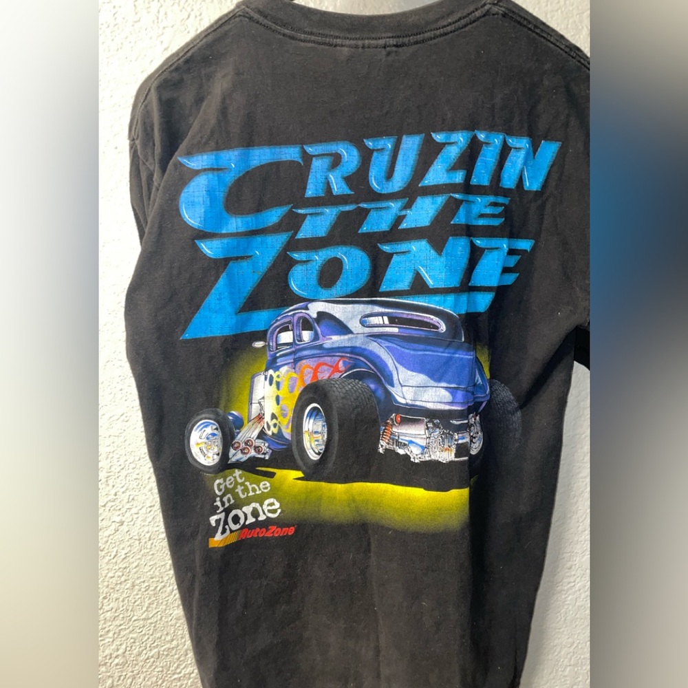 Cruzin the Zone Autozone tee sz L